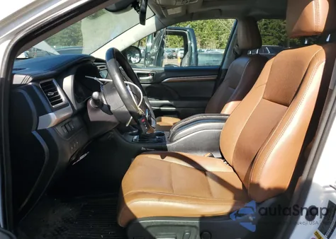 2018 Toyota Highlander Limited из США, поврежденный, VIN 5TDDZRFH2JS882294